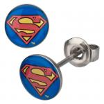 Superman Stud Earrings.JPG